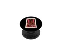 Queen of Hearts Afrocentric Black Queen Melanin PopSockets Adhesive PopGrip