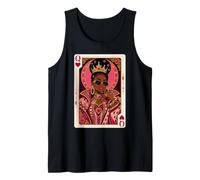 Queen of Hearts Afrocentric Black Queen Melanin Tank Top