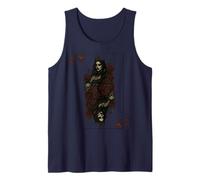 Queen of Hearts Costume Vampire Halloween Goth Playing Card Tank Top