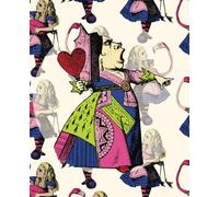 Queen of Hearts | John Tenniel | Alice in Wonderland & Through the Looking Glass: Notebook Journal | 100 pages | College Ruled (Punk Alice)