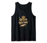Queen of Injections Aesthetic Injector Med Spa Tank Top