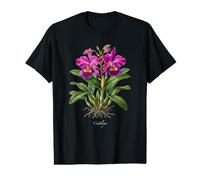 Queen of Orchids Plant Illustration Cattleya Value Graphic T-Shirt