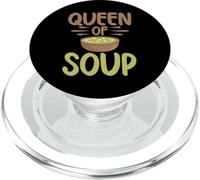 Queen of Soup Lover PopSockets PopGrip for MagSafe