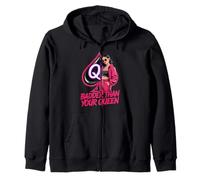 Queen Of Spades Baddie Sexy QOS Zip Hoodie