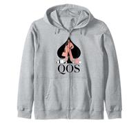 Queen Of Spades Sexy QOS Zip Hoodie