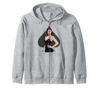 Queen Of Spades Sexy QOS Zip Hoodie