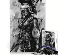 Queen of Spartan Warrior 1000 Pieces Jigsaw Puzzles for Adults Smart Toy Home Activity Accurate Cut Wall Art Decor (38x52cm)