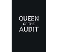 Queen Of The Audit: Blank Lined Pages Notebook for Audit's