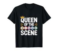 Queen of The Bingo Scene Crowned Fun T-Shirt