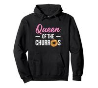 Queen Of The Churros Funny Cinnamon Snack Lover Pullover Hoodie