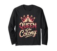 Queen of The Colony ant Keeper Long Sleeve T-Shirt