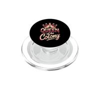 Queen Of The Colony ant keeper PopSockets PopGrip for MagSafe