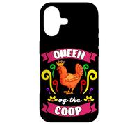 Queen Of The Coop Backyard Chicken Farmer Case for iPhone 17
