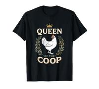 Queen of the Coop for Chicken Moms and Hen Keepers T-Shirt