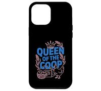 Queen Of The Coop Funny Pet Chickens Poultry Farmer Animals Case for iPhone 12 Pro Max
