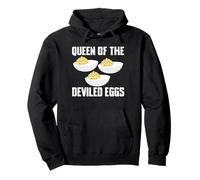 Queen Of The Deviled Egg Thanksgiving Pullover Hoodie