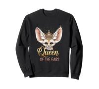 Queen Of The Ears Fennec Fox Royal Funny Fox Lover Sweatshirt