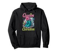 Queen Of The Garden Gardening Flowers Boots Pullover Hoodie
