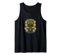 Queen of The Hive Honeybee Art Tank Top
