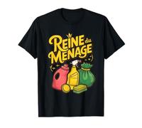 Queen of The Household idea Cleaning Agent Decorative Accessory T-Shirt