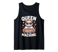 Queen of The Machine Cat Slot Enthusiast Tank Top