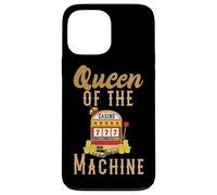 Queen Of The Machine Slot Machine Gamblers Casino Players Case for iPhone 13 Pro Max