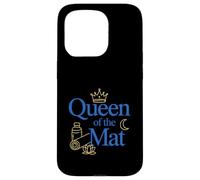Queen Of The Mat Yoga Lover Stretching Meditation Pilates Case for iPhone 15 Pro