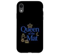 Queen Of The Mat Yoga Lover Stretching Meditation Pilates Case for iPhone XR