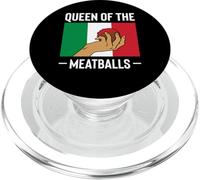 Queen Of The Meatballs Italian Kitchen Lover Italy PopSockets PopGrip for MagSafe