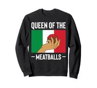 Queen Of The Meatballs Italian Kitchen Lover Italy Sweatshirt