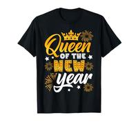 Queen of The New Year 2026 New Years Eve Fireworks Women T-Shirt