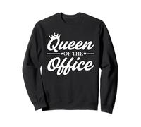 Queen Of The Office Funny Motivational Strong Women Sweatshirt