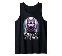 Queen of The Pack Strong Confident Powerful Werewolf Girl Tank Top
