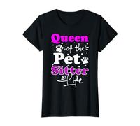 Queen Of The Pet Sitter Pet Lover T-Shirt