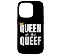 Queen Of The Queef Queefing Funny Vacation Swap Case for iPhone 14 Pro