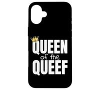Queen Of The Queef Queefing Funny Vacation Swap Case for iPhone 16 Plus