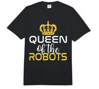 Queen of The Robots Robotics Comfort Colors Adult Heavyweight T-Shirt