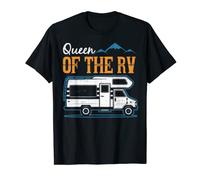Queen of the RV Shirt Funny Camping Camper Life Van Life Tee T-Shirt