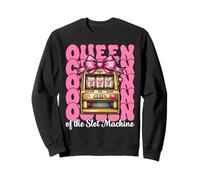 Queen Of The Slot Machine Gambling Casino 777 Girl Mom Sweatshirt