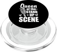 Queen Of The Stand Up Scene Comedy Comedian Comic Funny PopSockets PopGrip for MagSafe