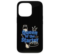 Queen Of The Starter Funny Sourdough Bread Baking Chef Cook Case for iPhone 13 Pro