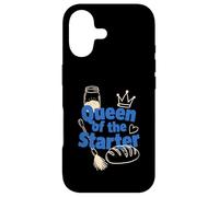 Queen Of The Starter Funny Sourdough Bread Baking Chef Cook Case for iPhone 17