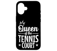 Queen of the Tennis Court Case for iPhone 16