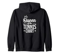 Queen of the Tennis Court Zip Hoodie