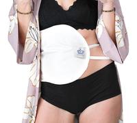 QUEEN OF THE THRONES Castor Oil Pack for Liver (Compress) - Heatless, Less-Mess, Reusable - Organic Cotton Flannel, Comfort Fit, Soft Straps & Naturopathic Doctor Designed (Castor Oil Sold Separately)