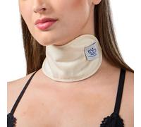 Queen of the Thrones Thyroid Castor Oil Pack - Adjustable Neck Oil Wrap for Your Self-Care Routine - Supports a Smooth Neck - Gentle Compress - Reusable & Washable - Organic Cotton