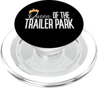 Queen Of The Trailer Park Redneck White Trash Trailer Park PopSockets PopGrip for MagSafe
