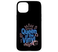 Queen Of The Vinyl Records Collection Music Lover Musician Case for iPhone 15 Plus