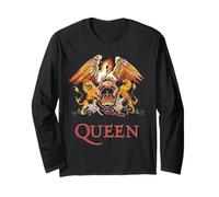 Queen Official Classic Crest Long Sleeve T-Shirt