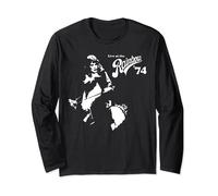 Queen Official Live At The Rainbow 74 Freddie Long Sleeve T-Shirt